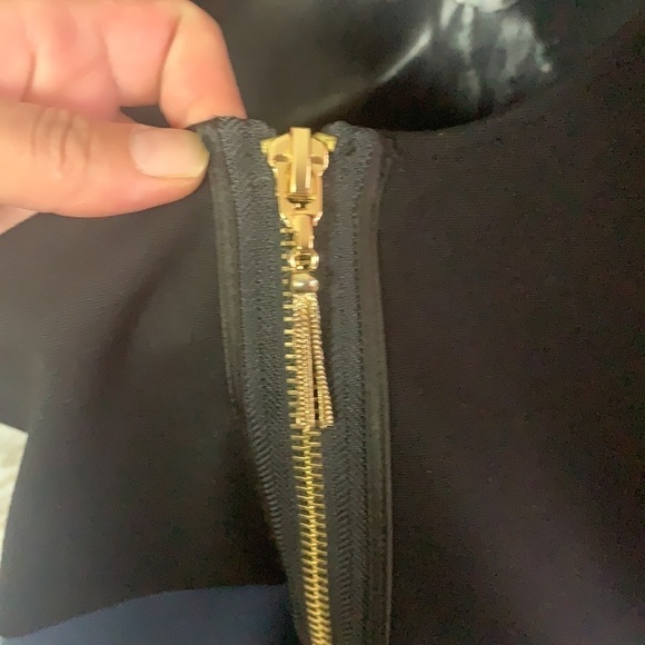 Juicy Couture Midnight Sea Blue/Black Color Block Dress Size XL - Picture 9 of 15